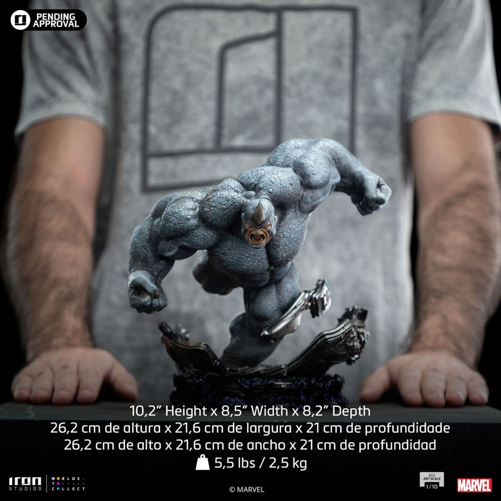 Soška Rhino - Marvel BDS Art Scale Statue 1/10