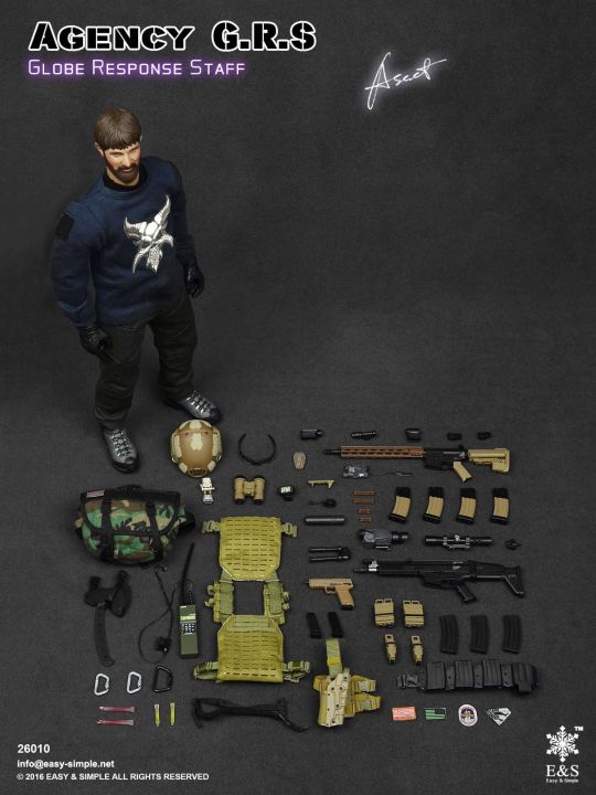 Figurka Globe Response Staff (Benghazi Attack 2012) - Agency G.R.S. 1/6 Action Figure