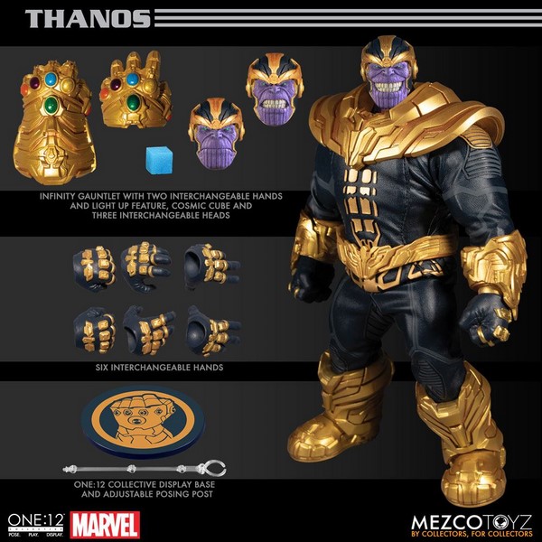 Figurka Thanos - Marvel Universe Light-Up Action Figure 1/12