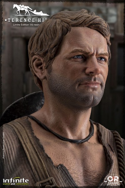 Soška TERENCE HILL - OLD&RARE RESIN STATUE