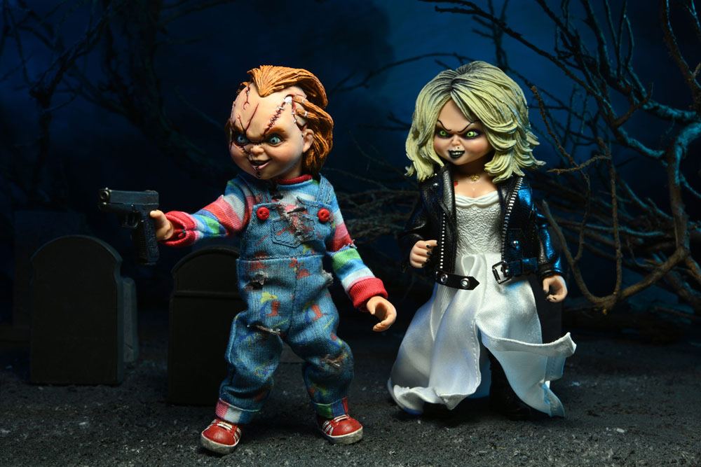 Figurky Chucky & Tiffany - Bride of Chucky Clothed Action Figure 2-Pack 