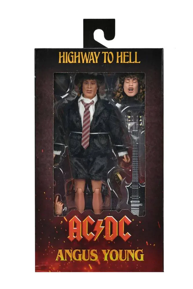 Figurka Angus Young (Highway to Hell) - AC/DC Clothed Action Figure