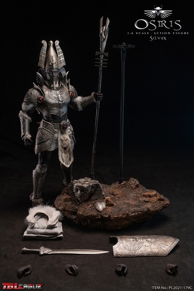 Figurka Osiris Action Figure 1/6 Silver Edition