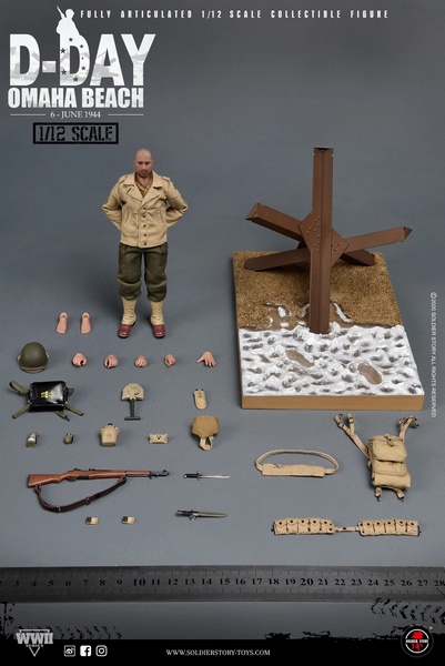 Figurka Sergeant - WWII U.S. 2nd Ranger Battalion 1/12 Scale Figure