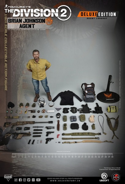 Figurka Brian Johnson Agent (Deluxe Version) - Tom Clancy's The Division 2 Action Figure 1/6