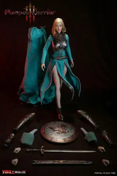 Figurka Pompeii Warrior Blue 1/6 Action Figure