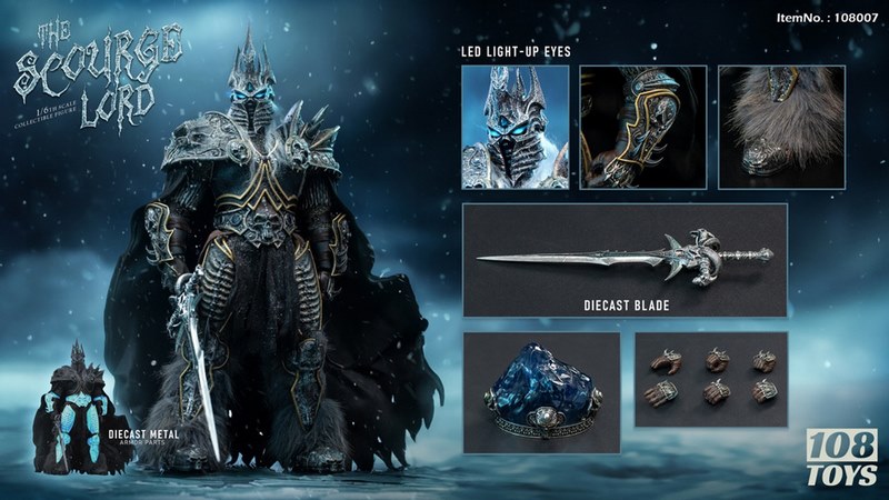 Figurka Arthas (Scourge Lord) - World Of Warcraft 1/6 Action Figure