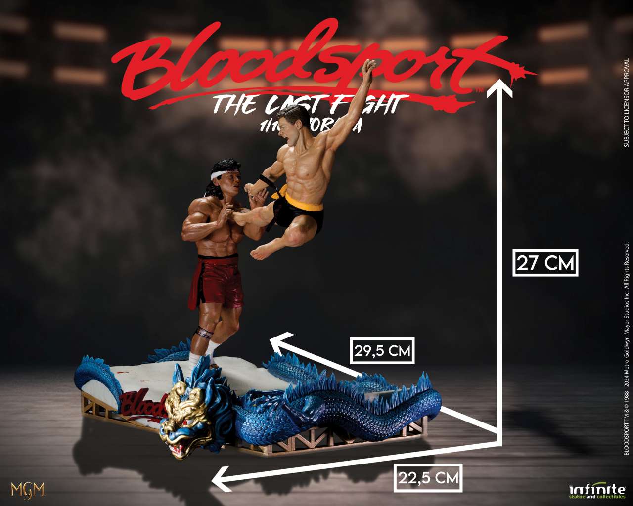 Soška Bloodsport The Last Fight 1/10 Diorama Statue