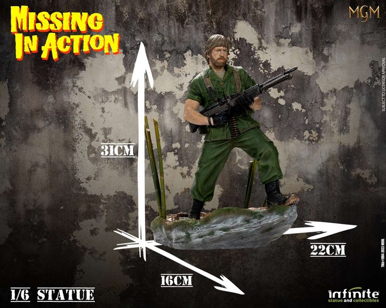 Soška Colonel James Braddock - Missing In Action 1/6 Statue