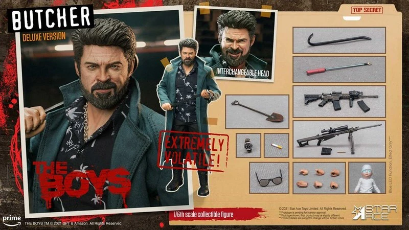 Figurka Billy Butcher (Deluxe Version) - The Boys (Banda) My Favourite Movie Action Figure 1/6