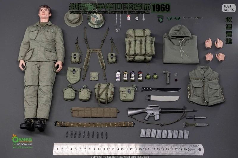 Figurka 101st Airborne Division In Hamburger Hill 1969 1/6 Figure