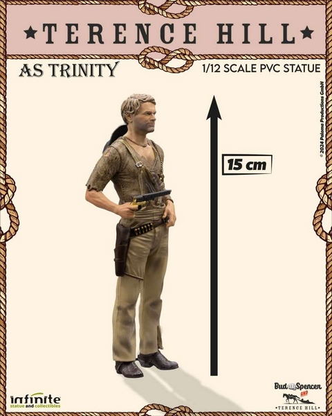 Soška Terence Hill as Trinity 1/12 PVC Statue