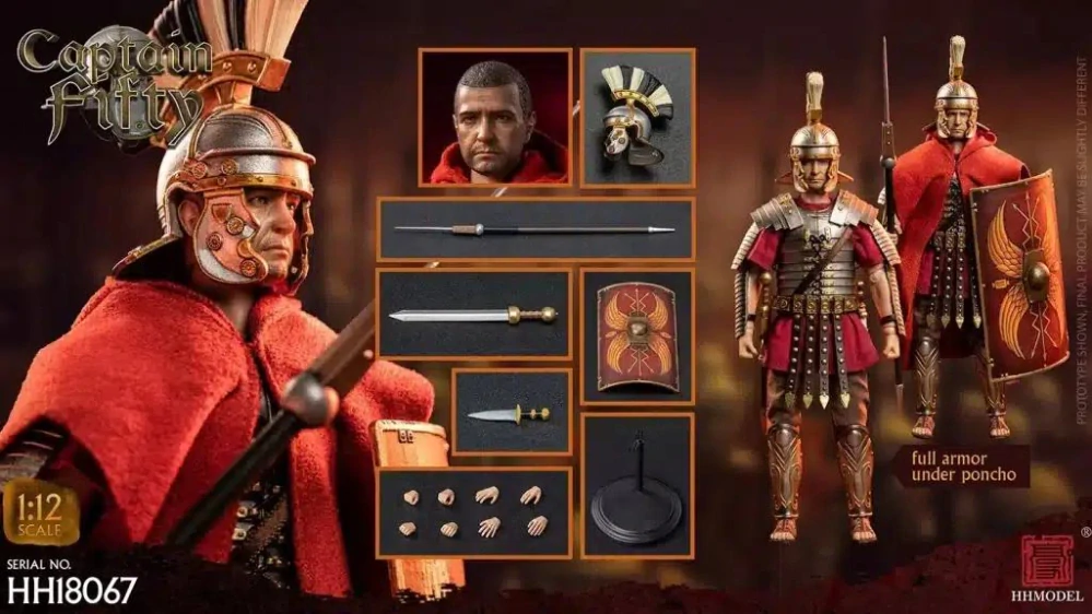 Figurka Captain Fifty - Rome Imperial Legion 1/12 Action Figure 