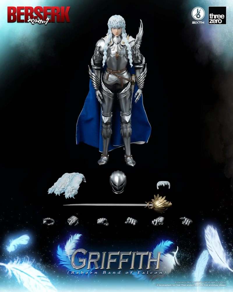 Figurka Griffith (Reborn Band of Falcon) - Berserk Action Figure 1/6