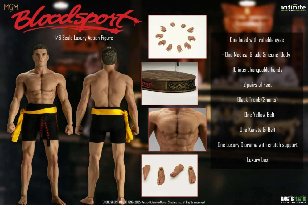 Figurka Bloodsport Frank Dux 1/6 Action Figure Standard  Edition