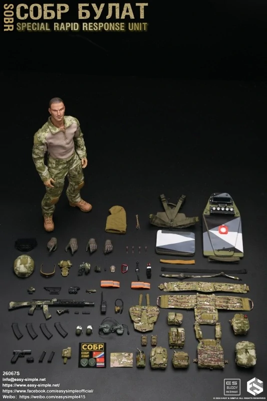 Figurka Bulat Special Rapid Response Unit SOBR 1/6 Action Figure