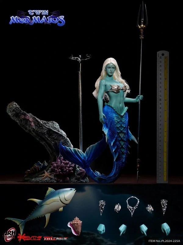 Figurka Sharleze (Blue Skin) - Twin Mermaids 1/6 Action Figure 