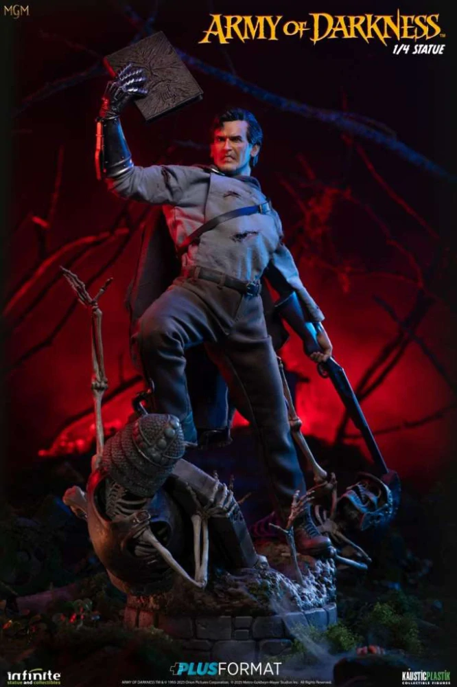 Soška Ash - Army of Darkness 1/4 Plus Format Statue