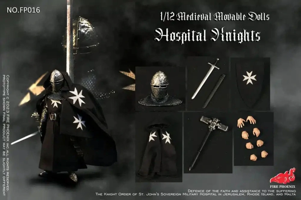 Figurka Hospital Knight 1/12 Action Figure