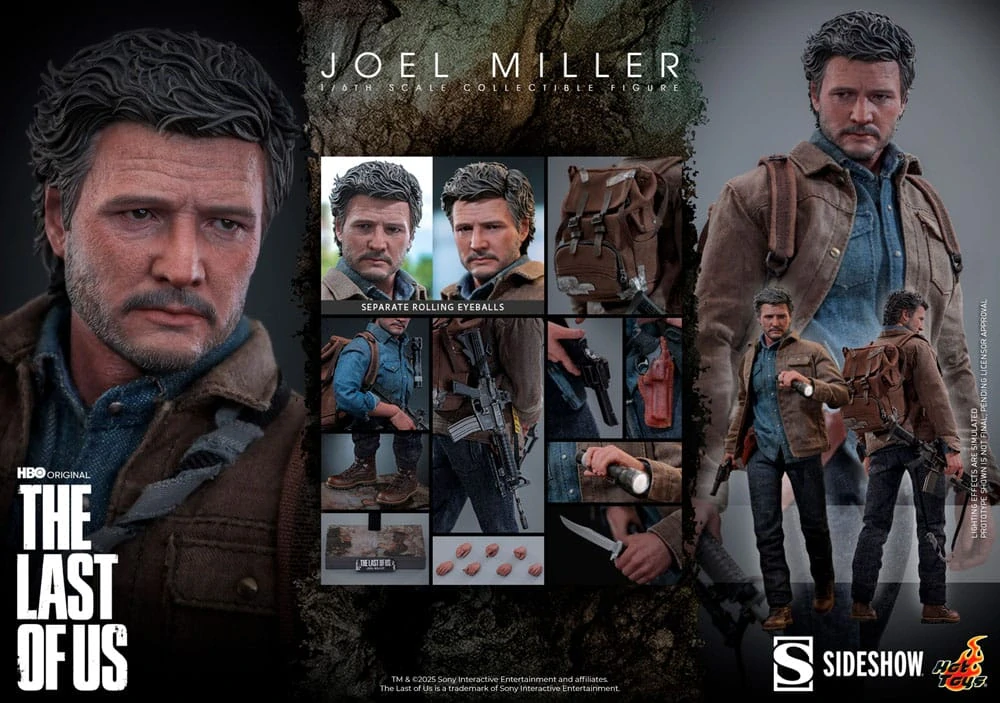 Figurka Joel Miller - The Last of Us Action Figure 1/6