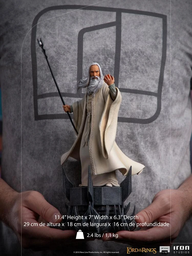 Soška Saruman - Lord Of The Rings BDS Art Scale Statue 1/10
