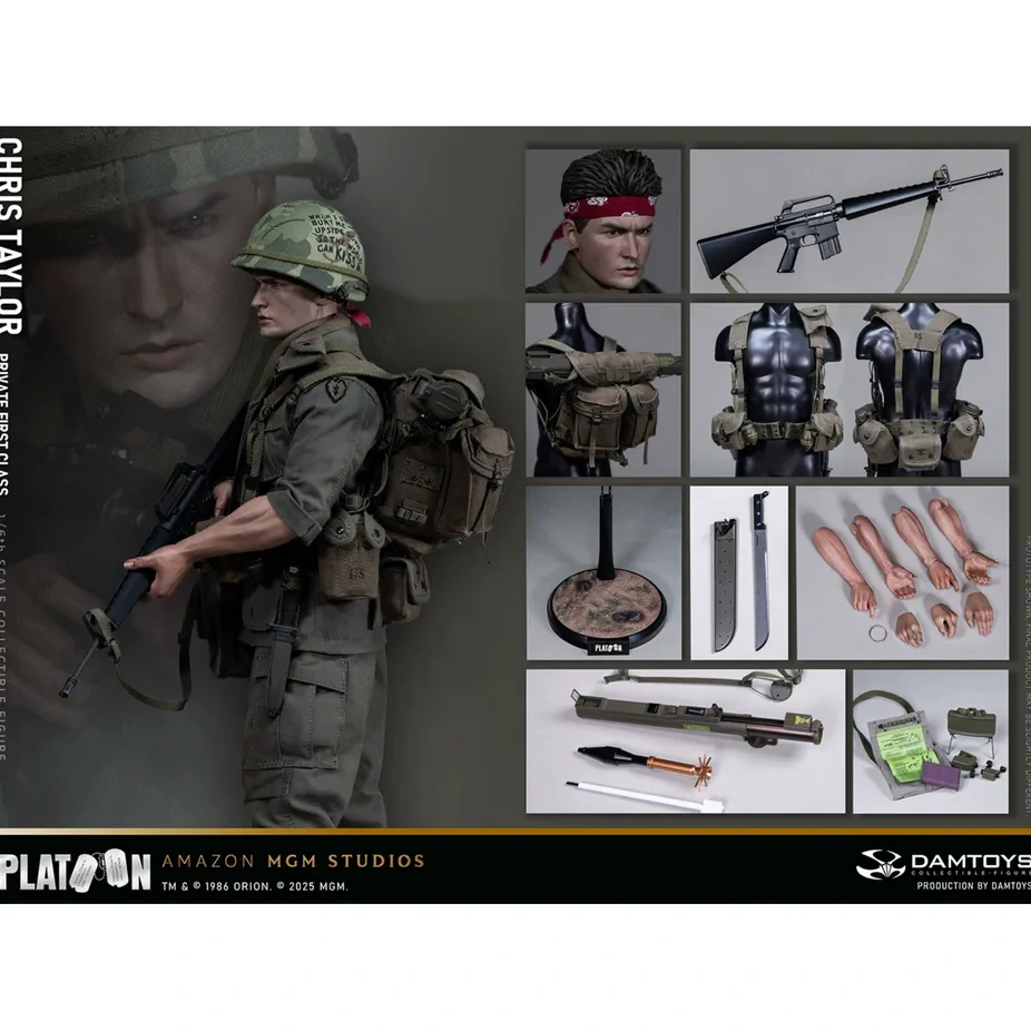 Figurka Chris Taylor - Platoon 1/6 Action Figure