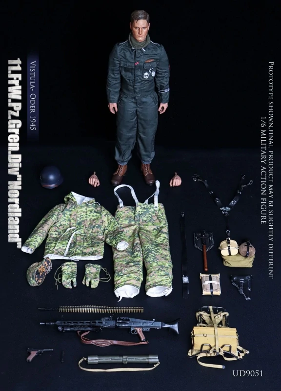 Figurka FrW.Pz.Gren.Div"Nordland" - Vistula-Oder 1945 1/6 Action Figure