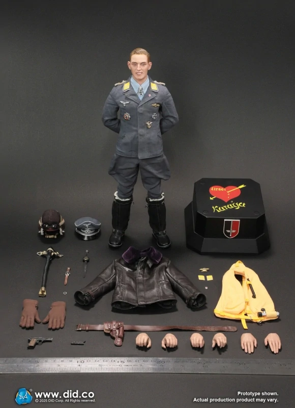 Figurka Erich Alfred „Bubi“ Hartmann - Luftwaffe Fighter Ace Pilot 1/6 Action Figure