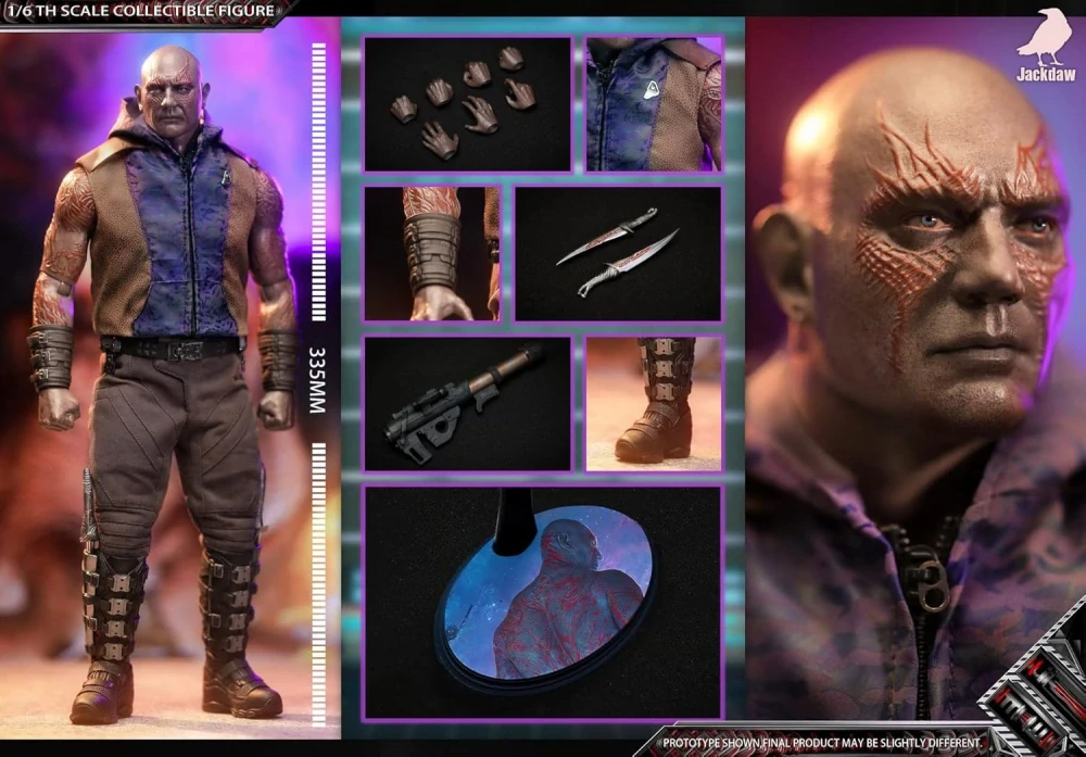 Figurka Drax (Torturer X) - Guardians of the Galaxy 1/6 Action Figure