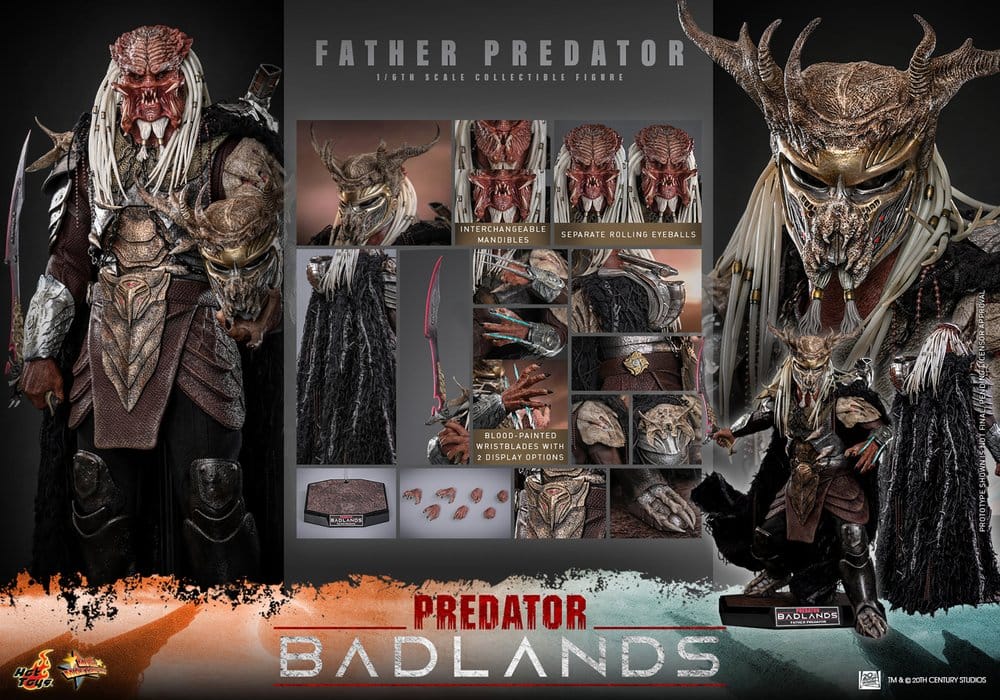Figurka Njohrr - Predator: Badlands Movie Masterpiece Action Figure 1/6