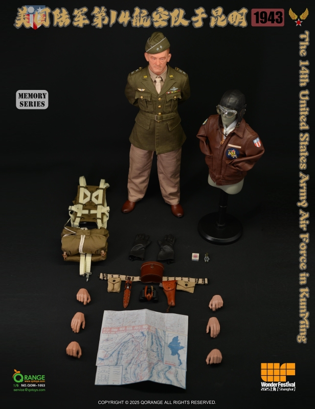 Figurka Major General Claire L. Chennault 1/6 Action Figure