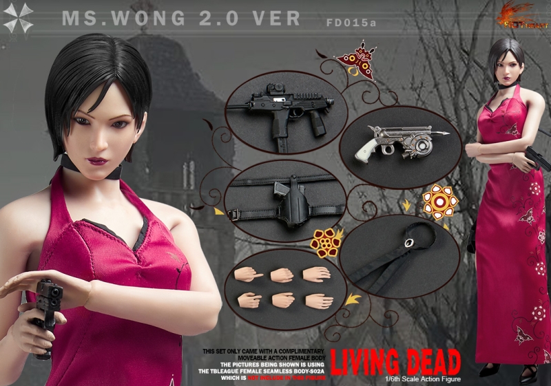 Sada pro 1/6 figurku Ada Wong 2.0 Ver. (Ms.Wong) - Resident Evil