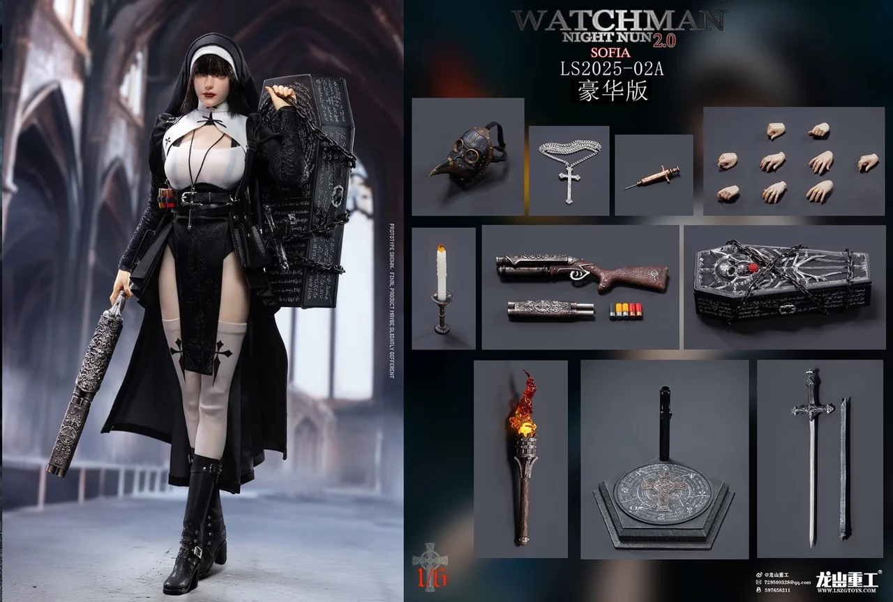 Figurka Sofia - Watchman Night Nun 2.0 Luxury Edition 1/6 Action Figure