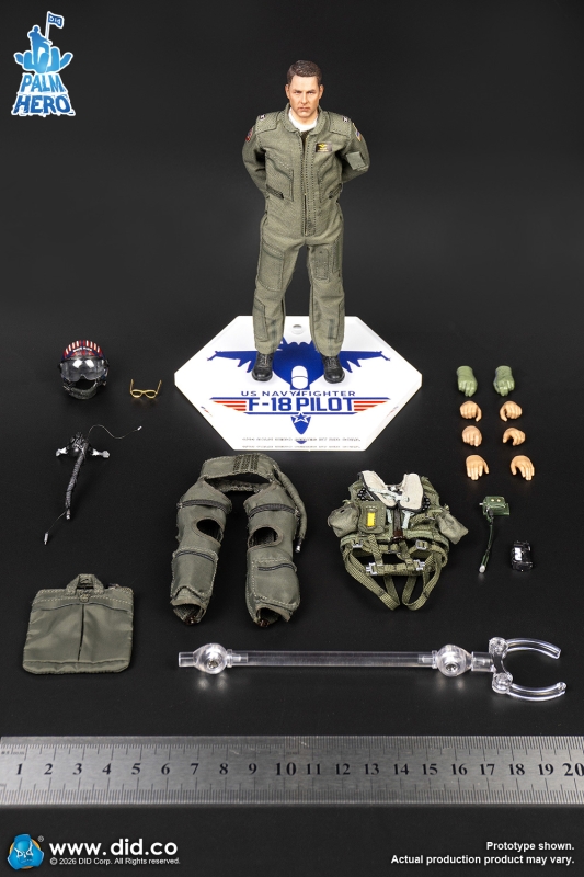 Figurka Maverick (US Navy Fighter School Instructor F/A-18E Pete Mitchell) - Top Gun 1/12 Action Figure