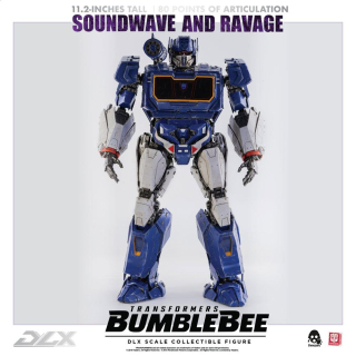 Figurka Soundwave & Ravage - Transformers Bumblebee DLX Action Figure 2-Pack 1/6