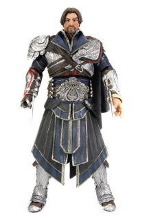 Figurka Ezio Onyx Costume Unhooded - Assassin's Creed Brotherhood Action Figure
