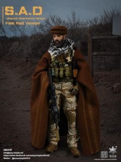 Figurka Field Raid Version - S.A.D Special Operations Group Action Figure 1/6