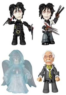 Figurky Edward Scissorhands - 4-Pack - Mezco
