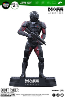 Figurka Scott Ryder - Mass Effect Andromeda Color Tops Action Figure