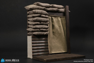 Diorama pro 1/6 figurky Trench Diorama Set B