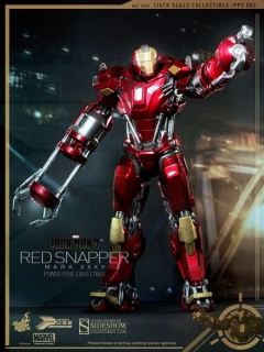 Figurka Iron Man Mark XXXV Red Snapper-Iron Man 3 Power Pose Series Figure 1/6