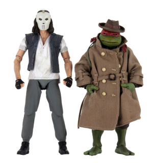 Figurky Casey Jones & Raphael - Teenage Mutant Ninja Turtles 1990 Action Figure 2-Pack