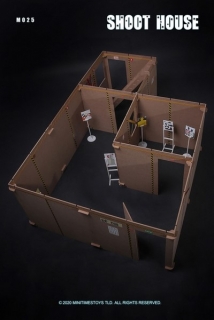 Diorama pro 1/6 figurky Shoot House 