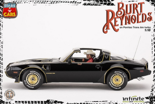 Soška BURT REYNOLDS ON PONTIAC 1/18 RESIN STATUE
