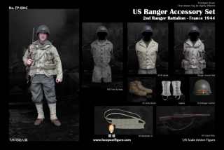 Sada příslušenství pro 1/6 figurku - US Ranger Accessory Set France 1944