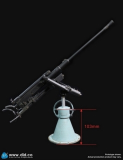 Zbraň pro 1/6 figurky U-Boat Conning Tower Deck Gun