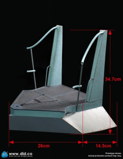 U-Boat Conning Tower Gun Deck Diorama Set
