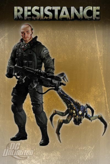 Figurka Nathan Hale And Swarmer - Resistance 2 Action Figure
