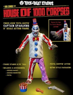 Figurka Finger Lickin' Pistol Whippin' Captain Spaulding - House of 1000 Corpses Action Figure