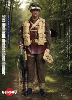 Figurka 51st Highland Division Bren Gunner - Black Watch Normandy 1944 1/6 Action Figure
